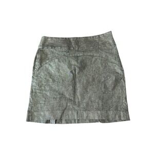 Gap Blue Mini Skirt Women's Size 18 Stretch Casual Career Retro‎ Urban